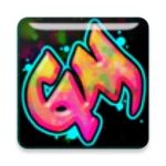 graffiti maker android application logo